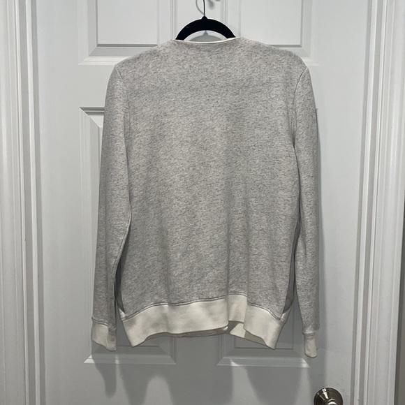 Calvin Klein NWT Sweatshirt WHITE WASH heather Denim Active Activewear Large L - Picture 9 of 10